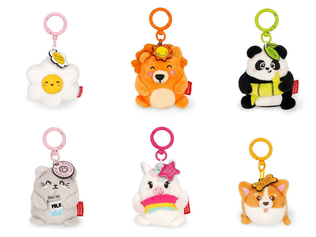 Llaveros de Peluche - Súper Suaves