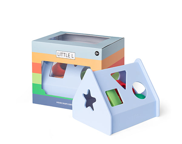 Encajable de silicona - Casita con formas