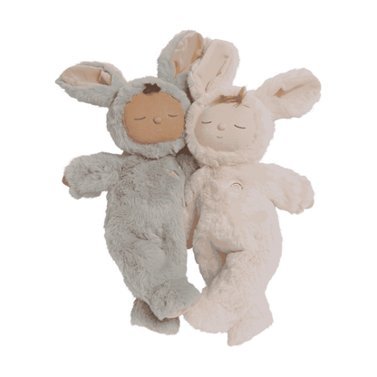 Peluche bebé dormilón CON MÚSICA - Lullaby Dozy Dinkums - Bunny Pip smoke