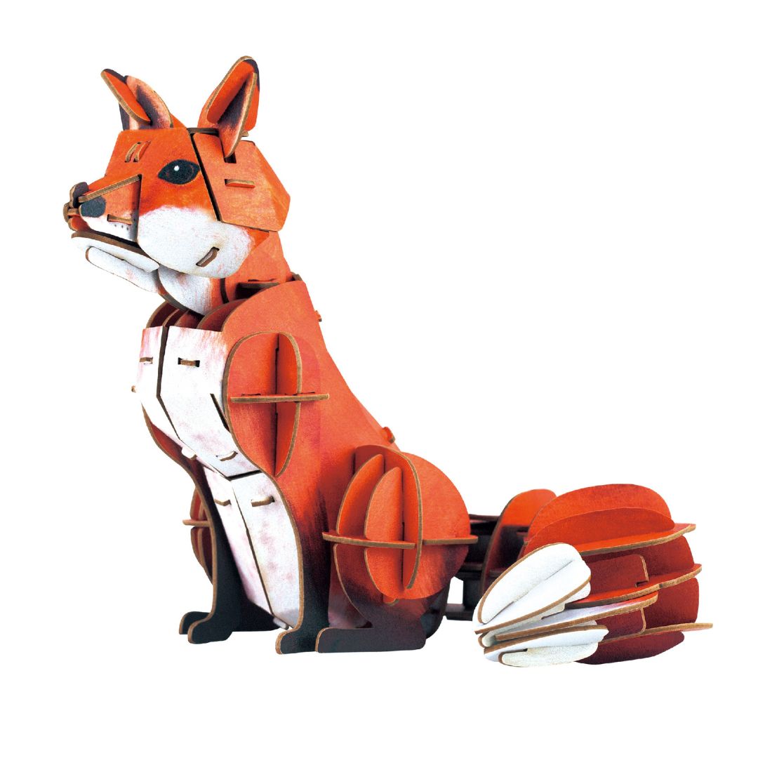 Mini Puzzle 3D - Zorro rojo