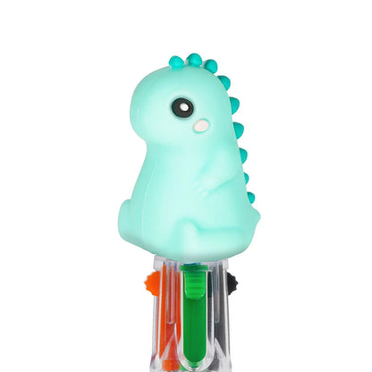 Mini Bolígrafo Dino - 4 Colores