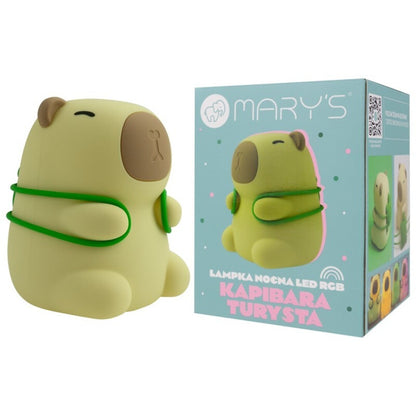 Lámpara de noche LED - Capybara turista