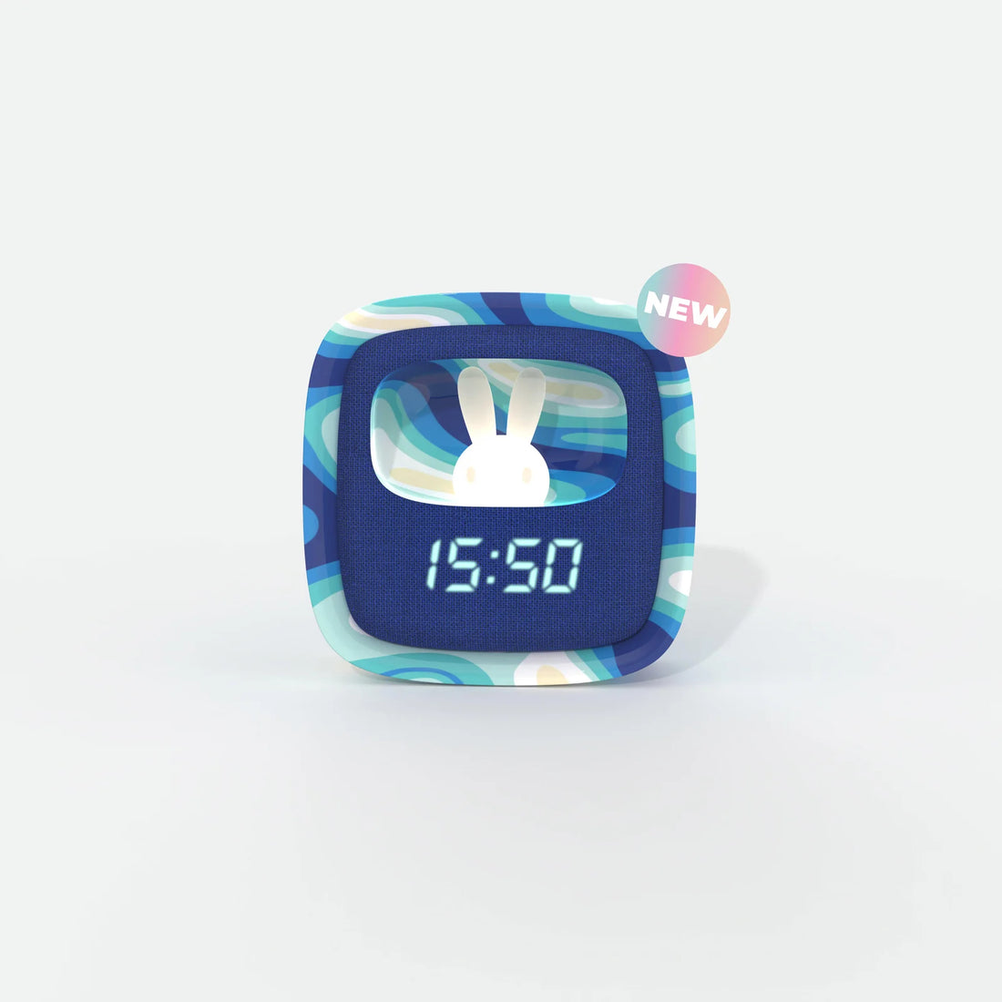 Reloj Despertador - Luz de noche - Olas azules EDICIÓN LIMITADA
