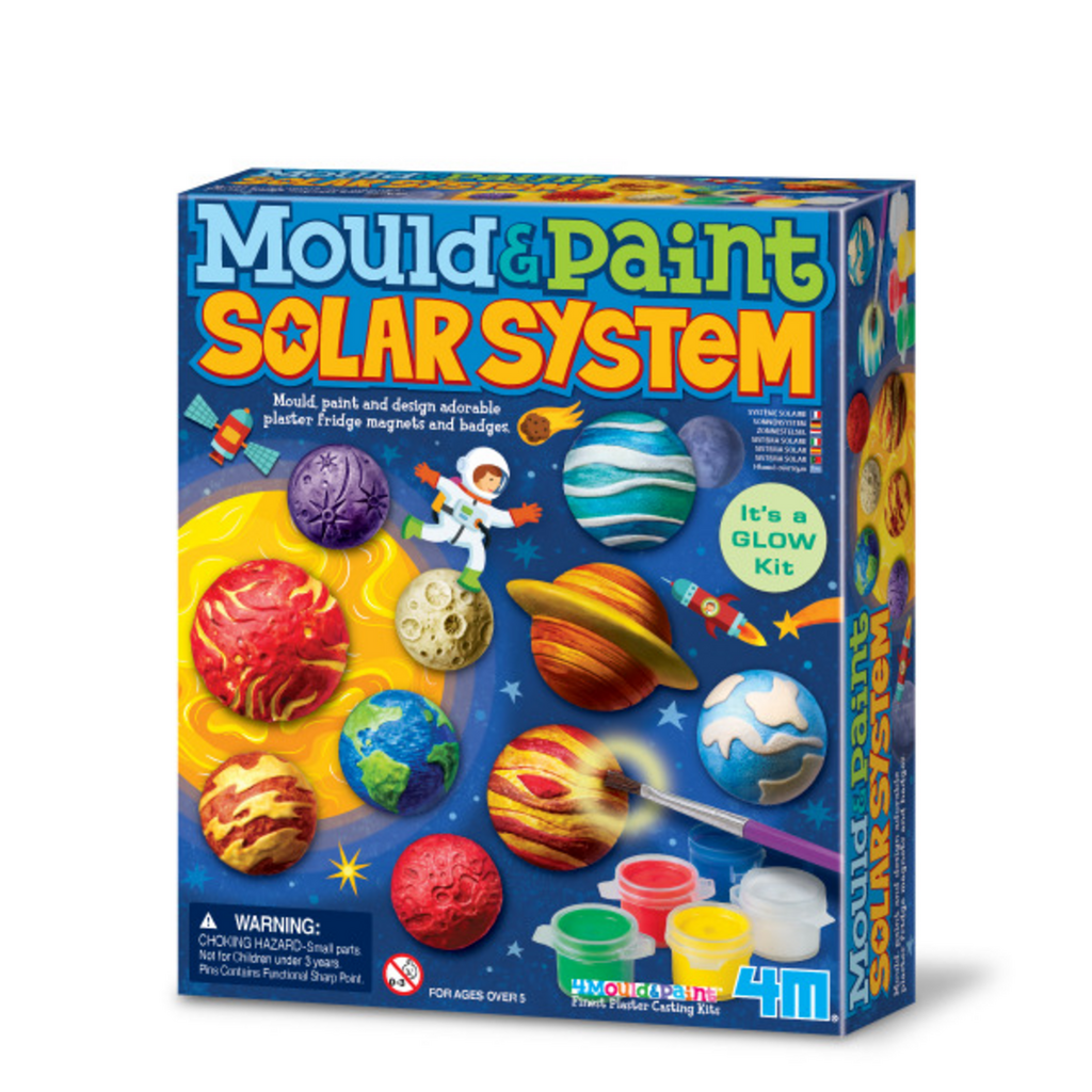 Moldea y pinta imanes - Sistema Solar
