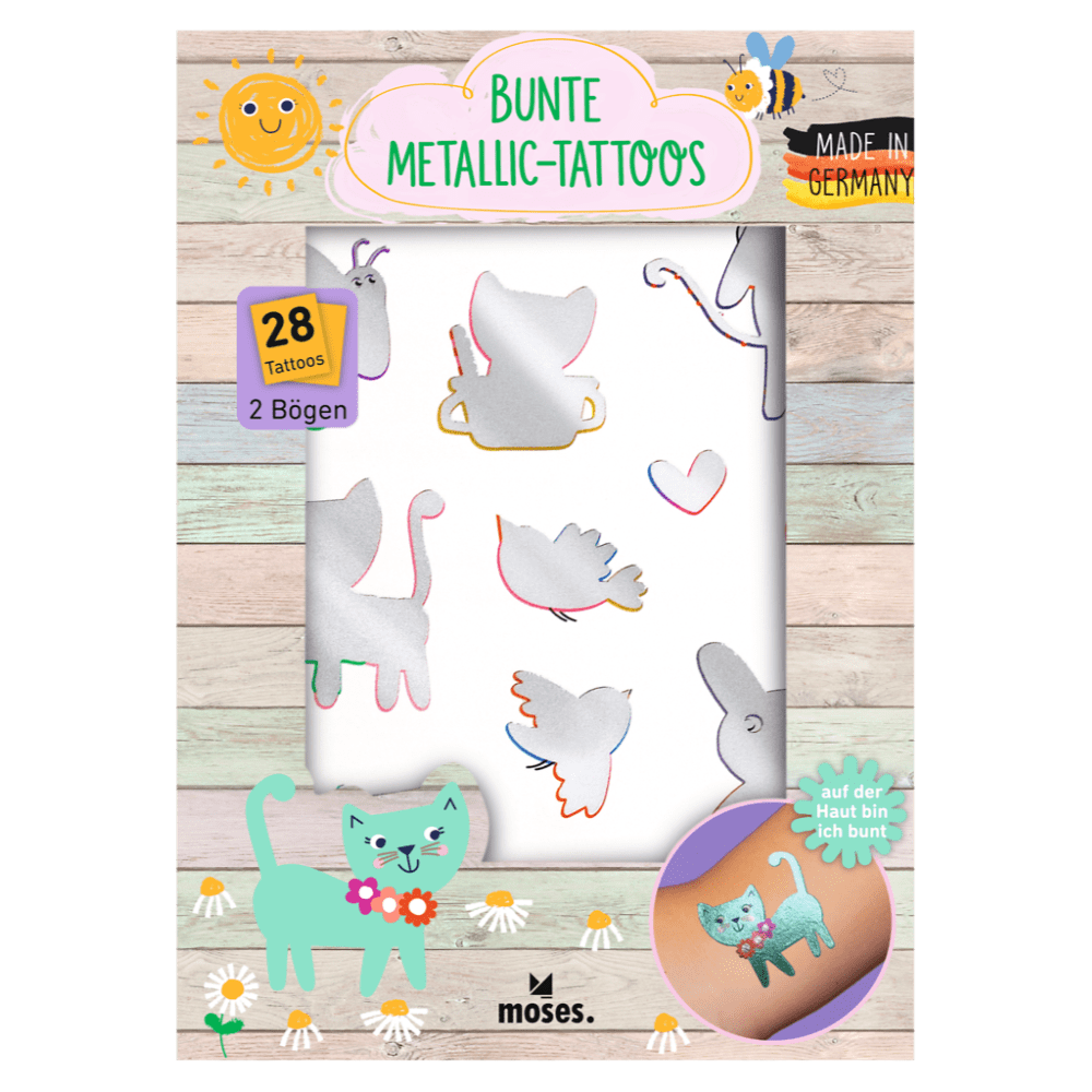 Tatuajes metálicos - Amigos de primavera