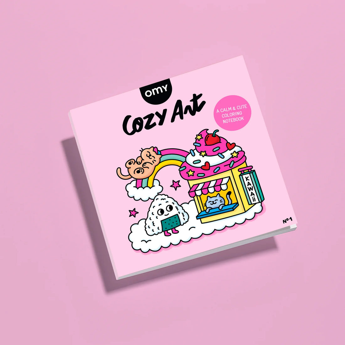 Libro para colorear - Cozy Art - Kawaii