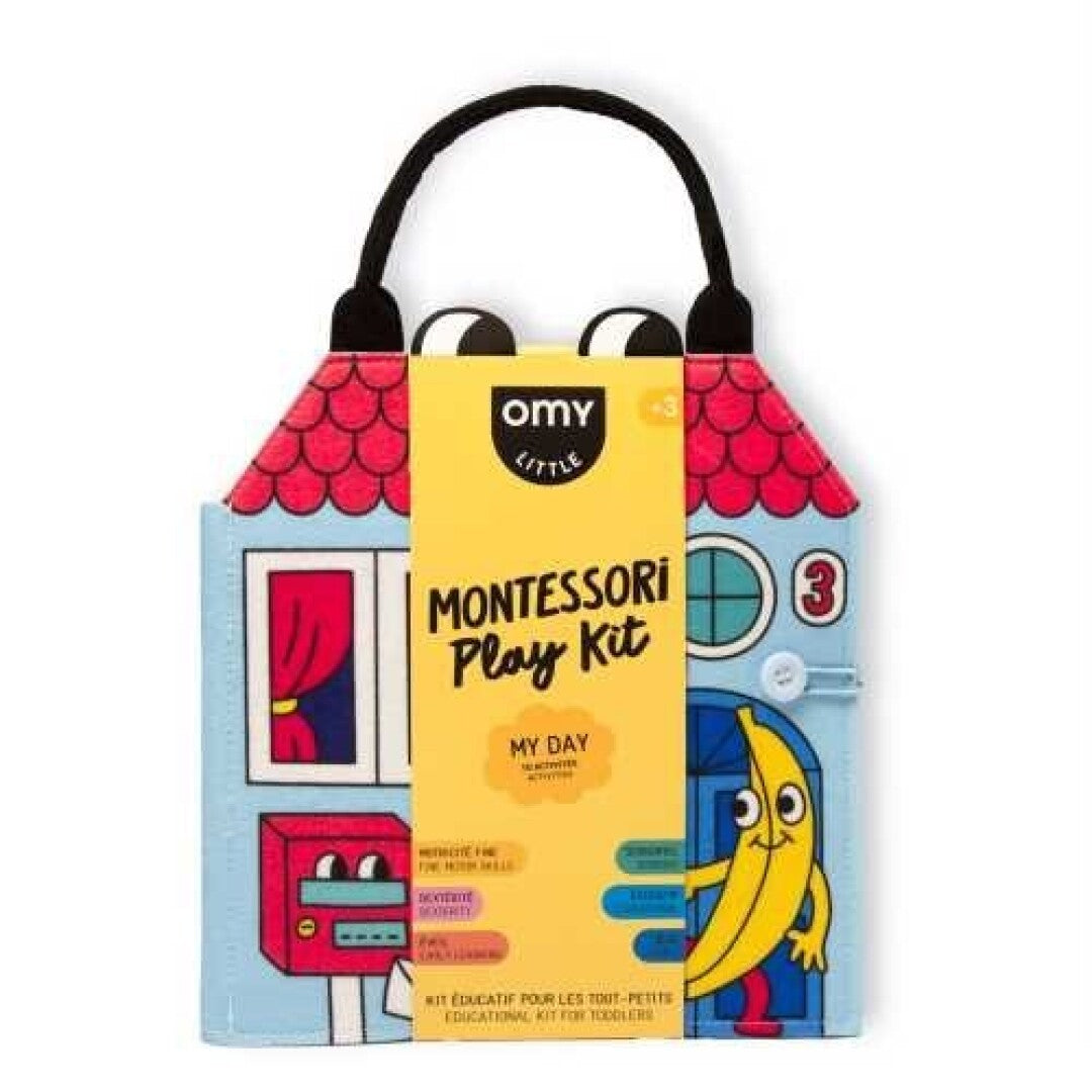 Kit de juego Montessori - Mi día