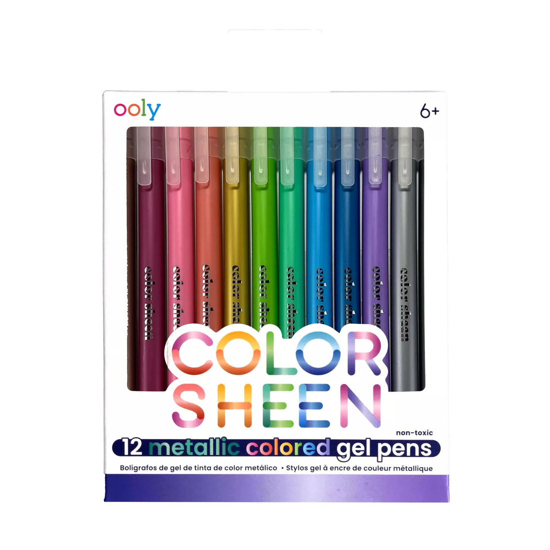 Bolígrafos de gel - Color metálico