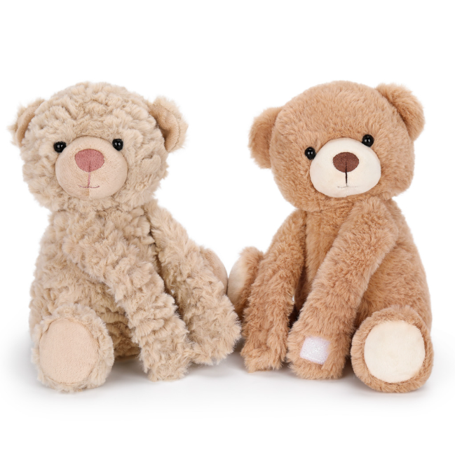 Peluche térmico con bolsa aromática - Ositos abrazados