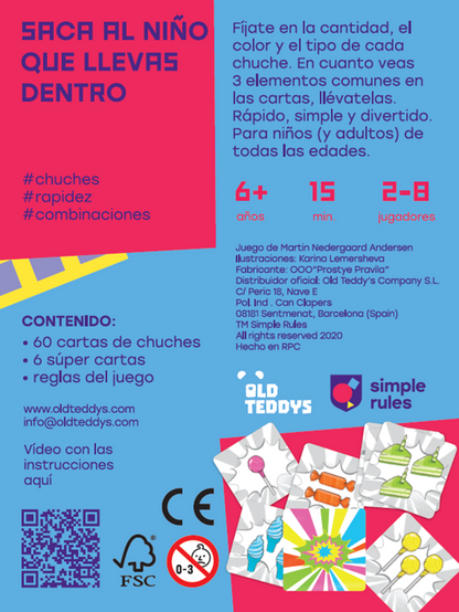 Lollipops - Juego de cartas