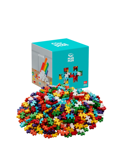 Plus Plus - Mini - Cubo - Arcoiris (600 piezas)