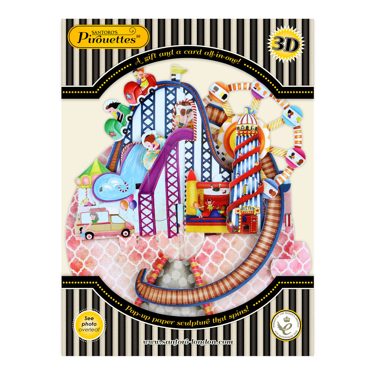 Tarjeta Piruetas 3D (varios modelos)