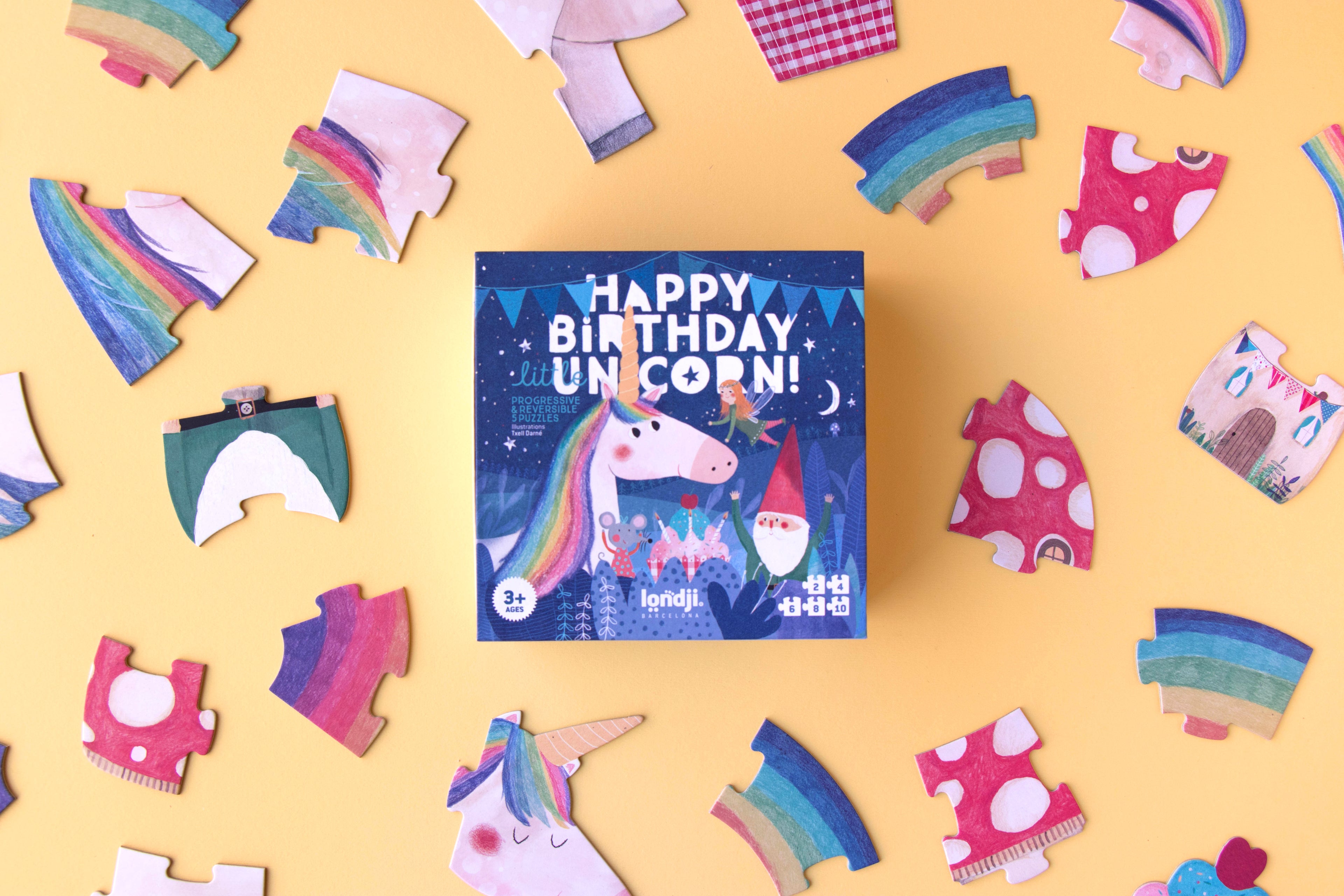 Puzzle - ¡Feliz Cumpleaños Unicornio!