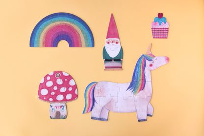Puzzle - ¡Feliz Cumpleaños Unicornio!