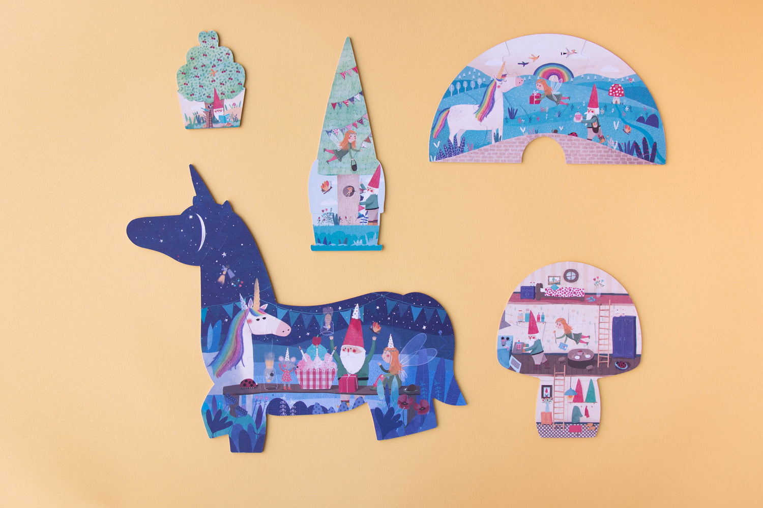 Puzzle - ¡Feliz Cumpleaños Unicornio!