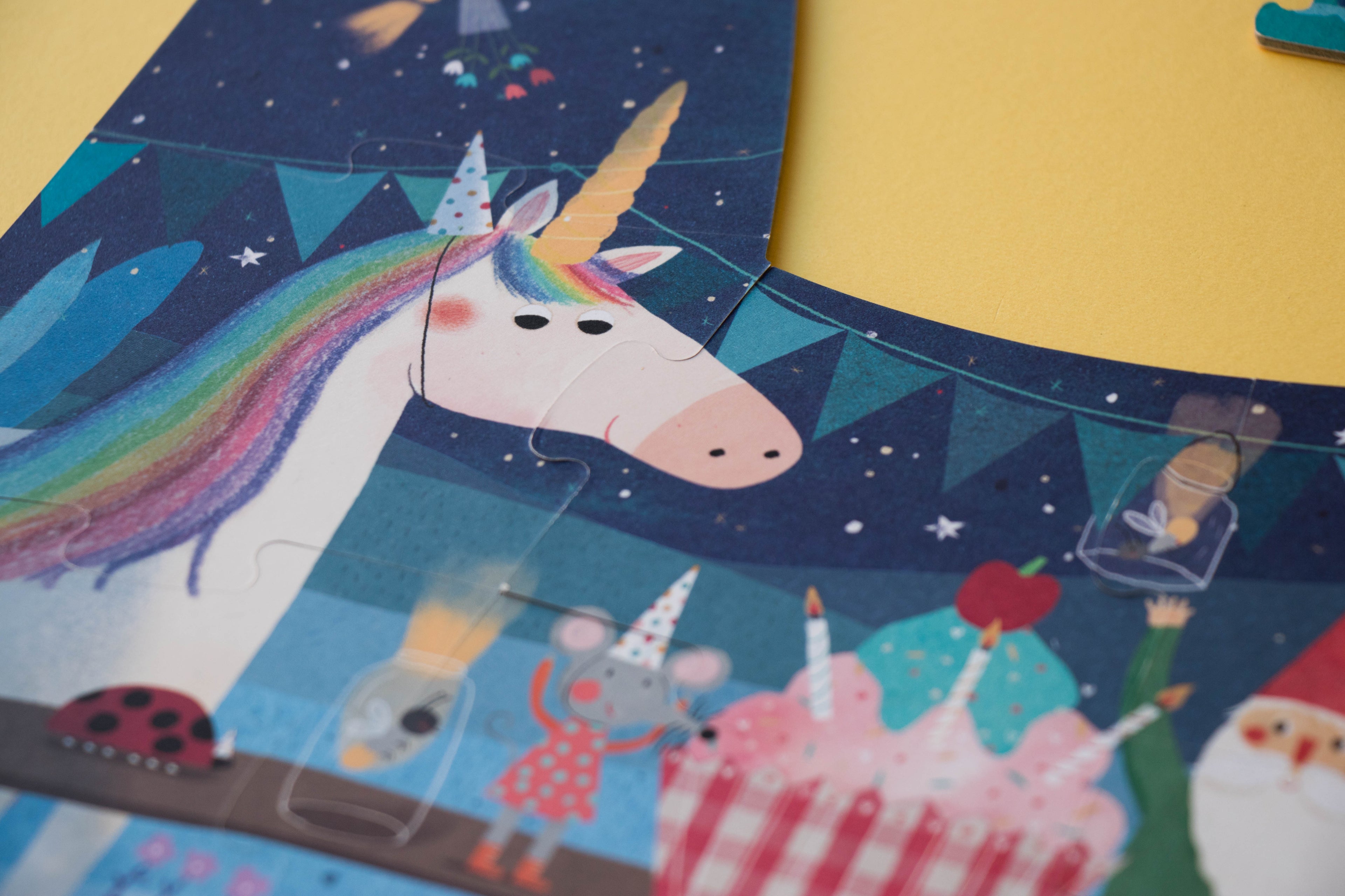 Puzzle - ¡Feliz Cumpleaños Unicornio!