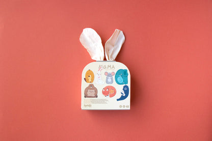 Puzzle con bolsa de tela - Mamá