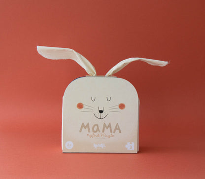 Puzzle con bolsa de tela - Mamá