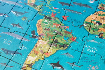 Puzzle - Los animales del Planeta