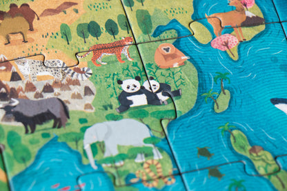 Puzzle - Los animales del Planeta