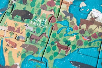 Puzzle - Los animales del Planeta