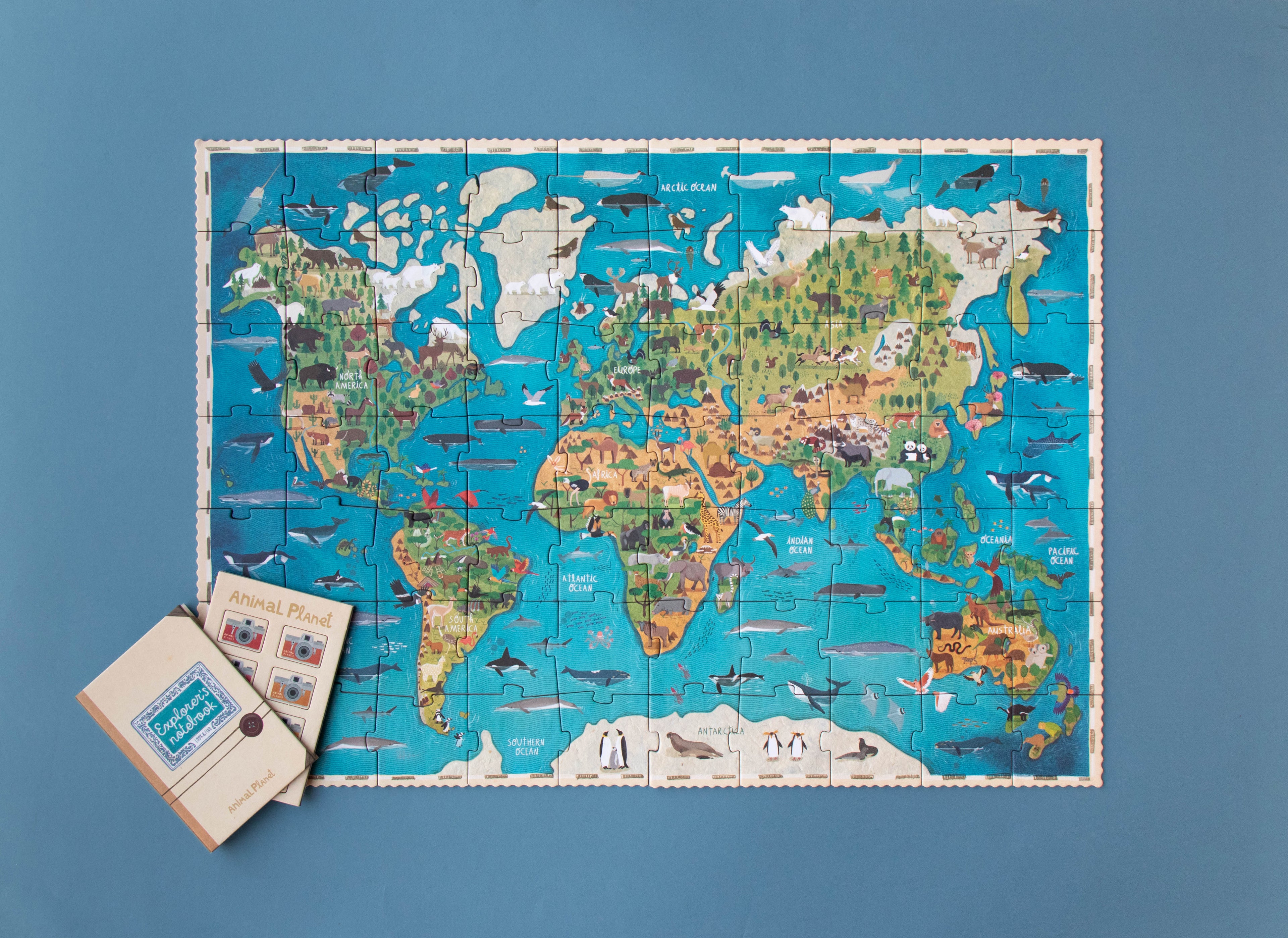 Puzzle - Los animales del Planeta