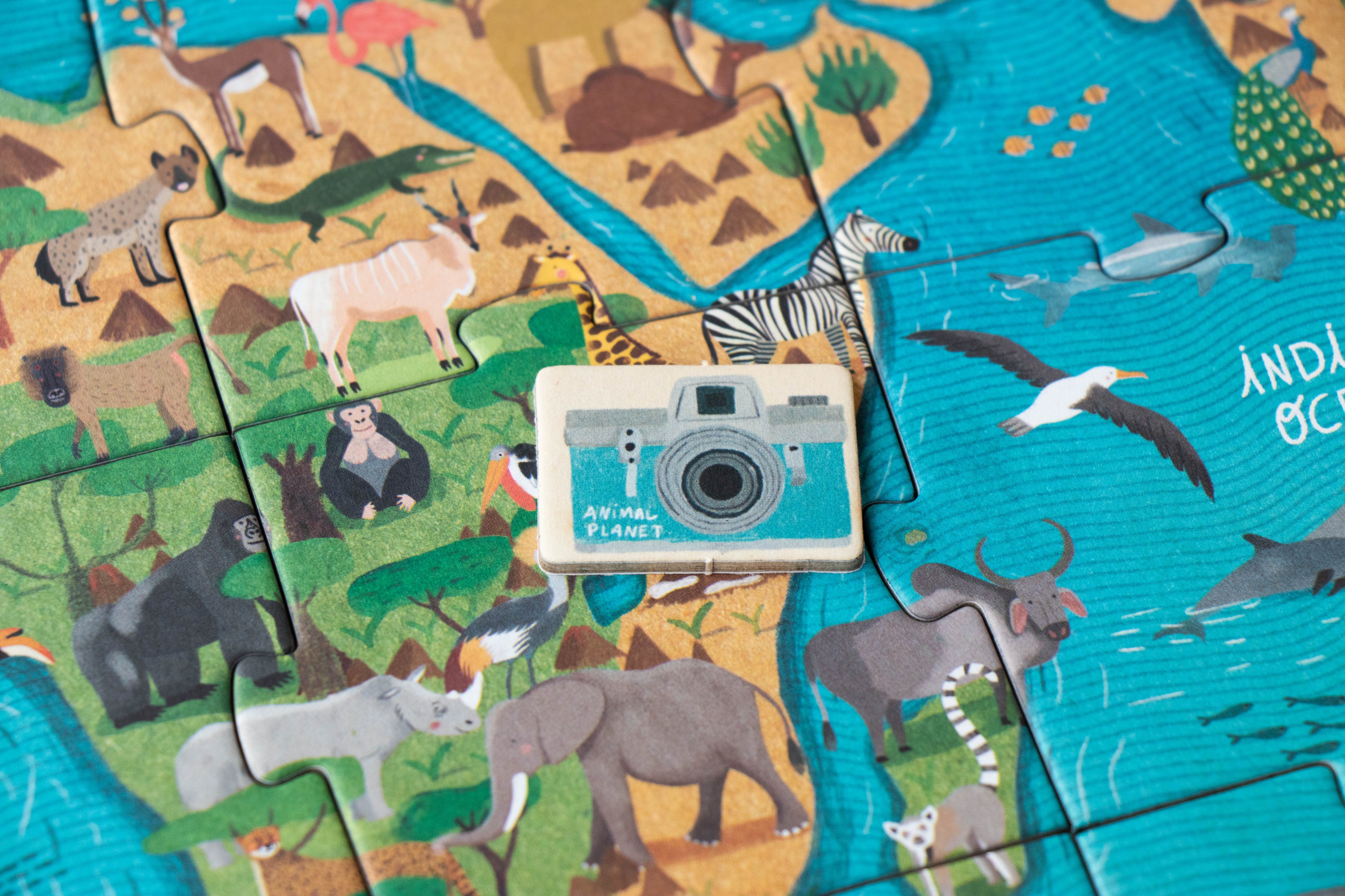 Puzzle - Los animales del Planeta