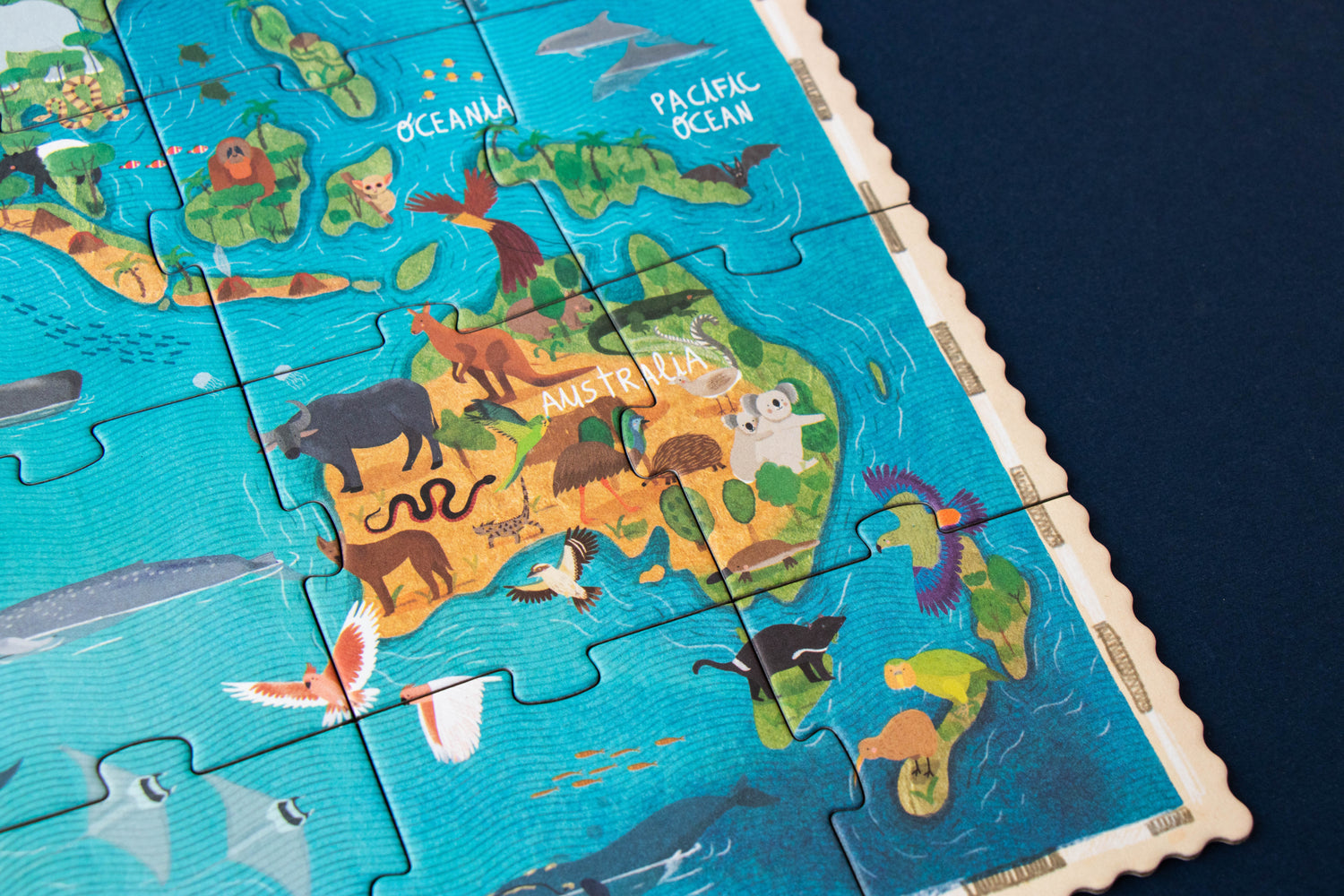 Puzzle - Los animales del Planeta