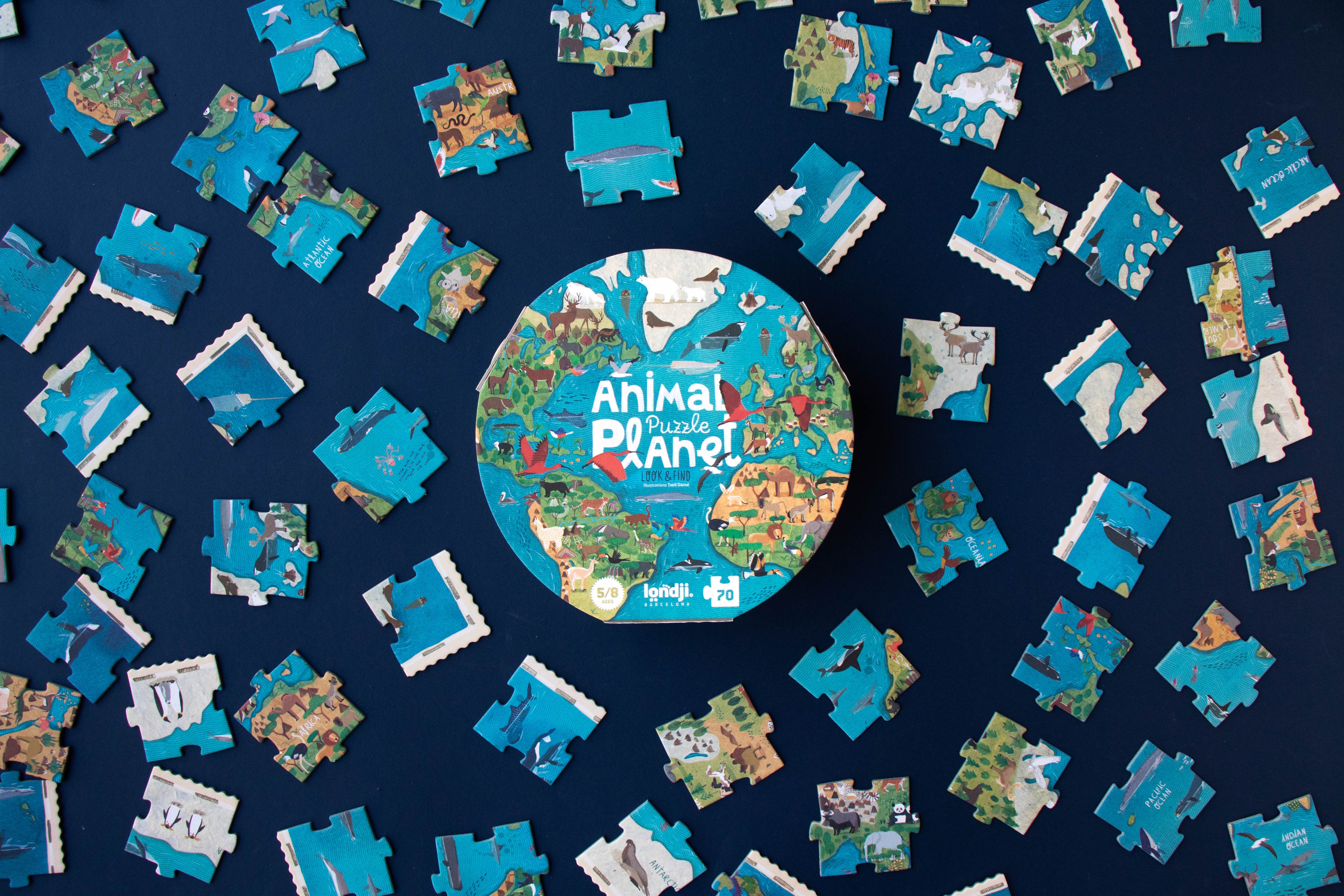 Puzzle - Los animales del Planeta