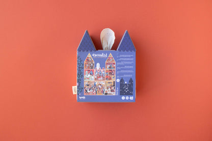 Puzzle con bolsa de tela - Castillo encantado