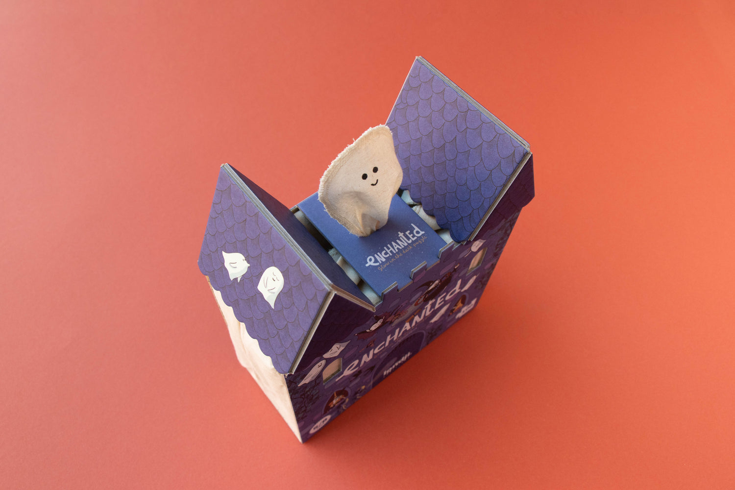 Puzzle con bolsa de tela - Castillo encantado