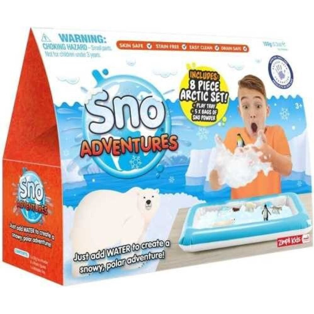 Juego sensorial - Nieve - Pack Aventuras en el Ártico