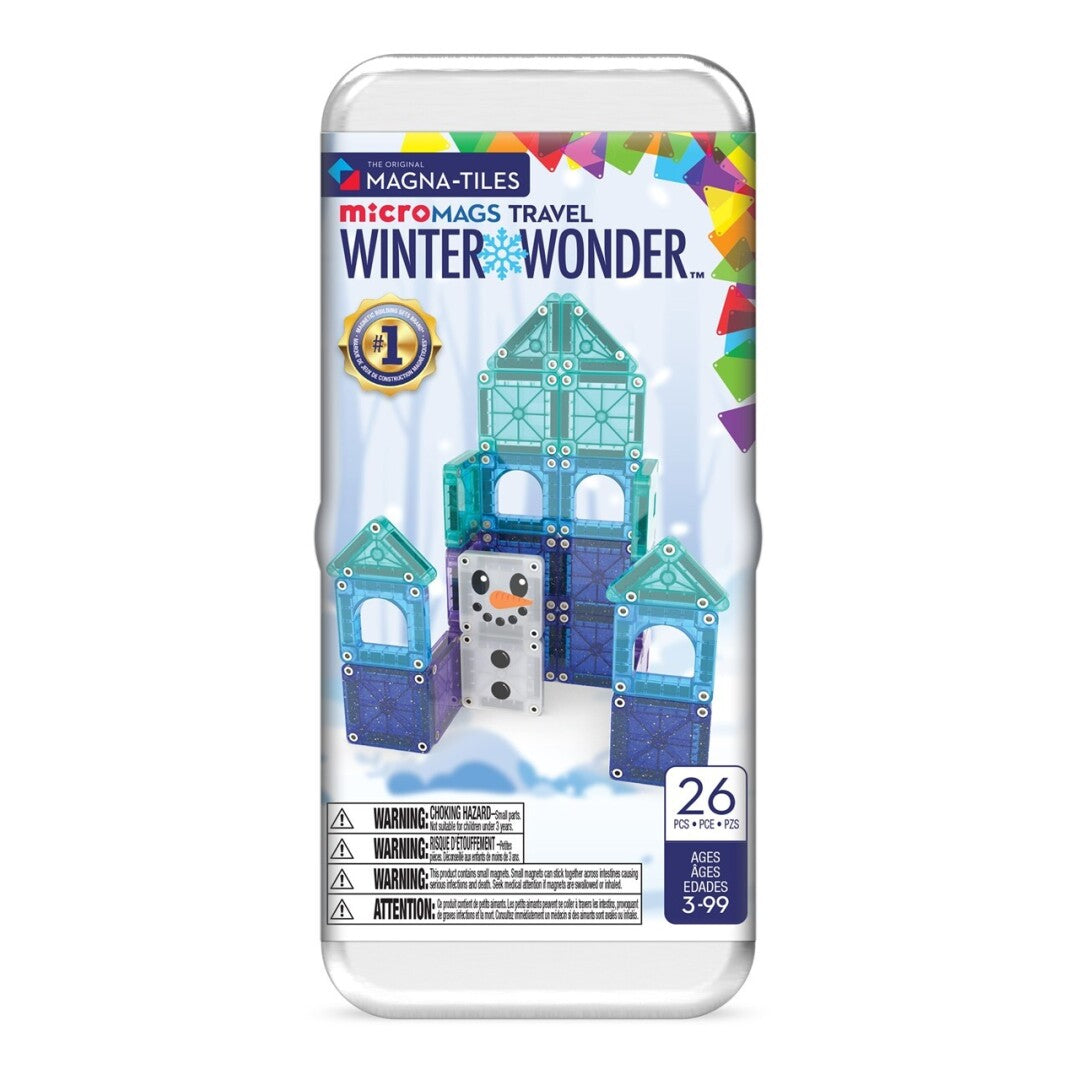 Pack Viaje Invierno 26 piezas - MagnaTiles Micromags