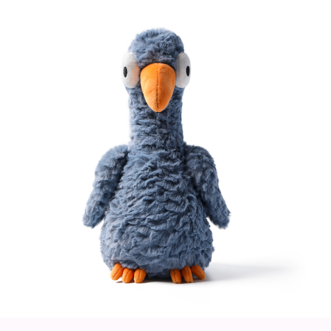 Peluche térmico con bolsa aromática - Pájaro de ojos grandes