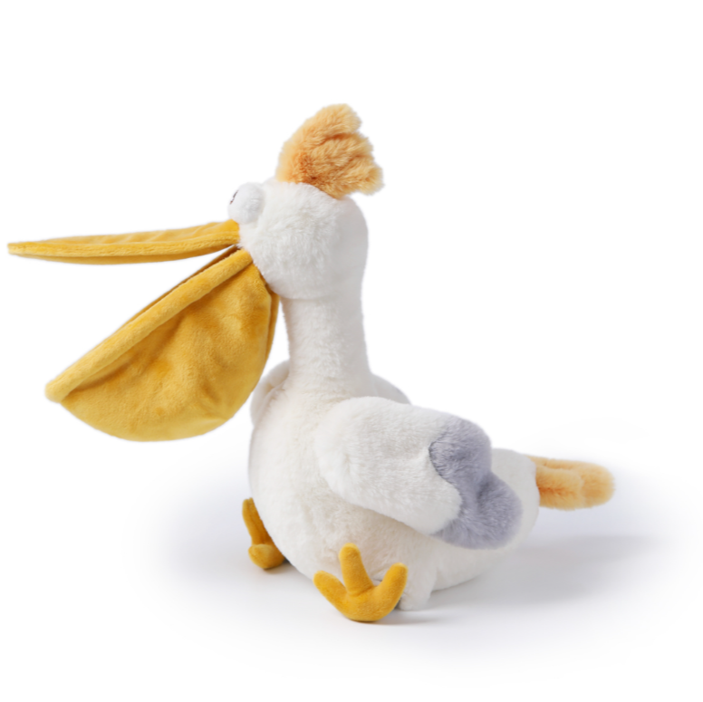 Peluche térmico con bolsa aromática - Pelícano hambriento