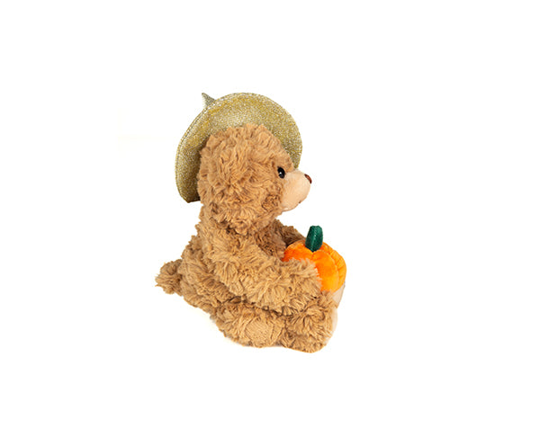 Peluche - Osito con calabaza Halloween