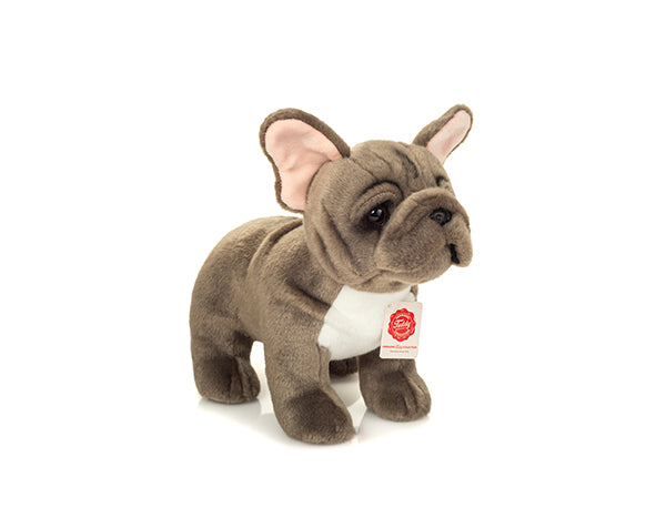 Peluche - Perro Bulldog Francés Gris