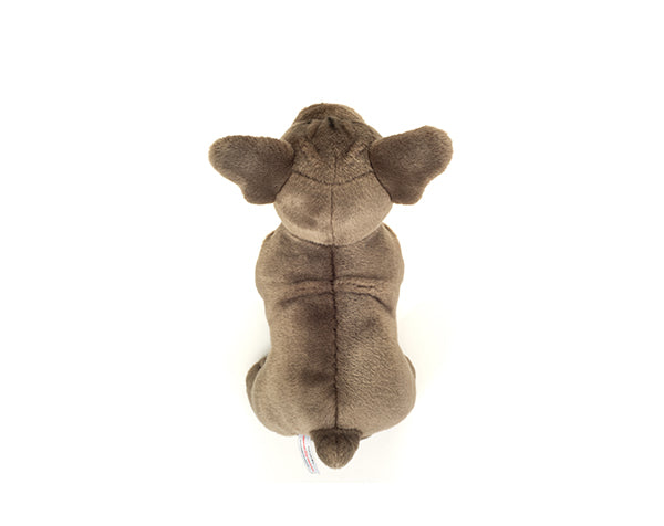 Peluche - Perro Bulldog Francés Gris