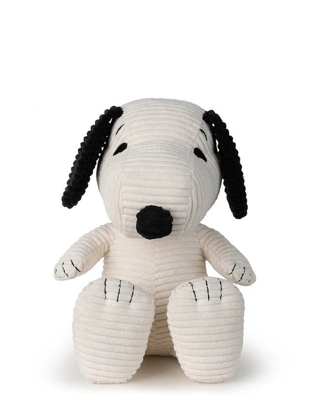 Peluche - Snoopy de pana Crema (27cm)