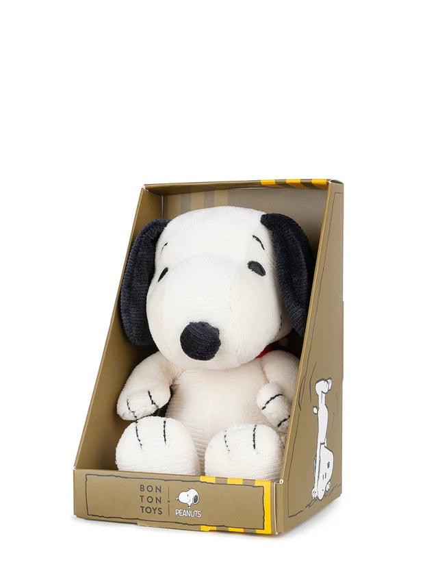 Peluche - Snoopy de pana en caja regalo