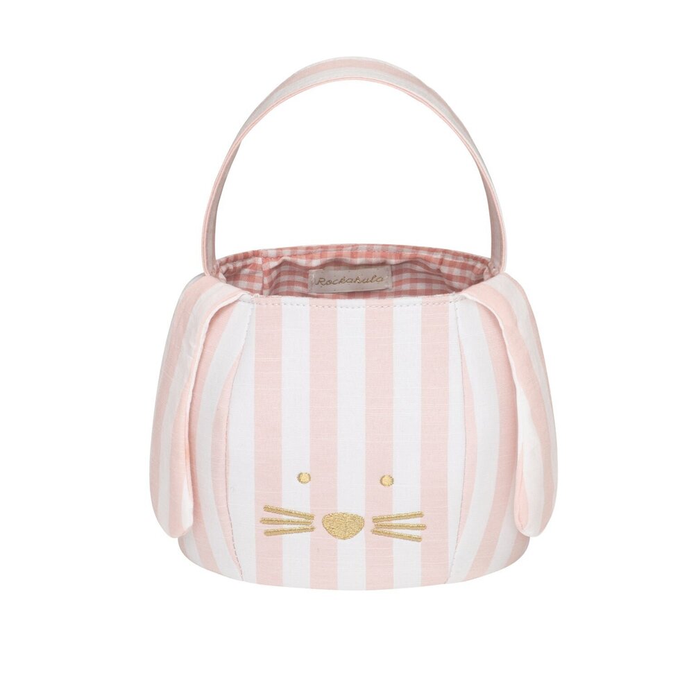 Bolso - Gato (rosa y blanco rayas)