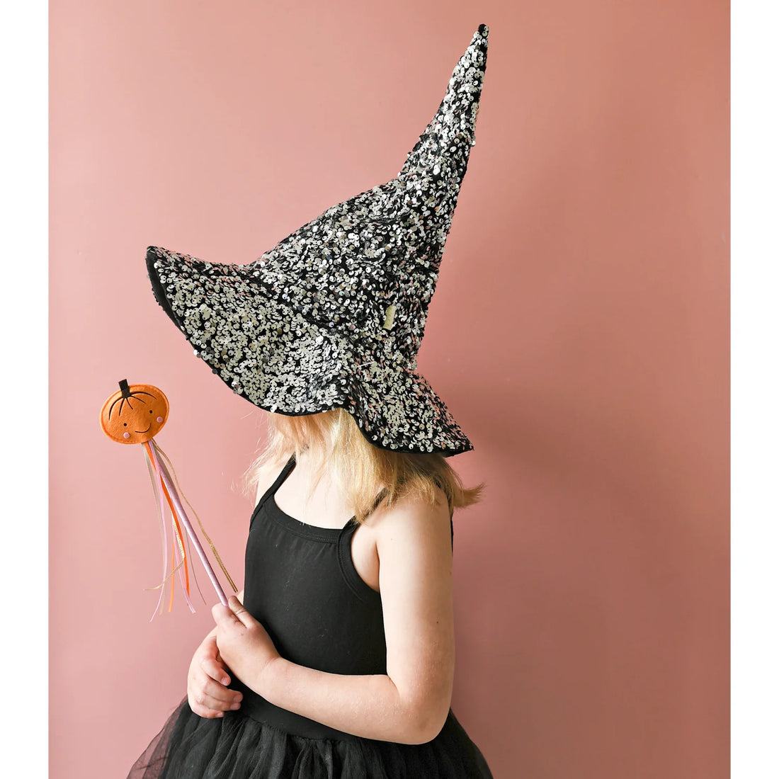 Sombrero de brujas - Terciopelo de lentejuelas