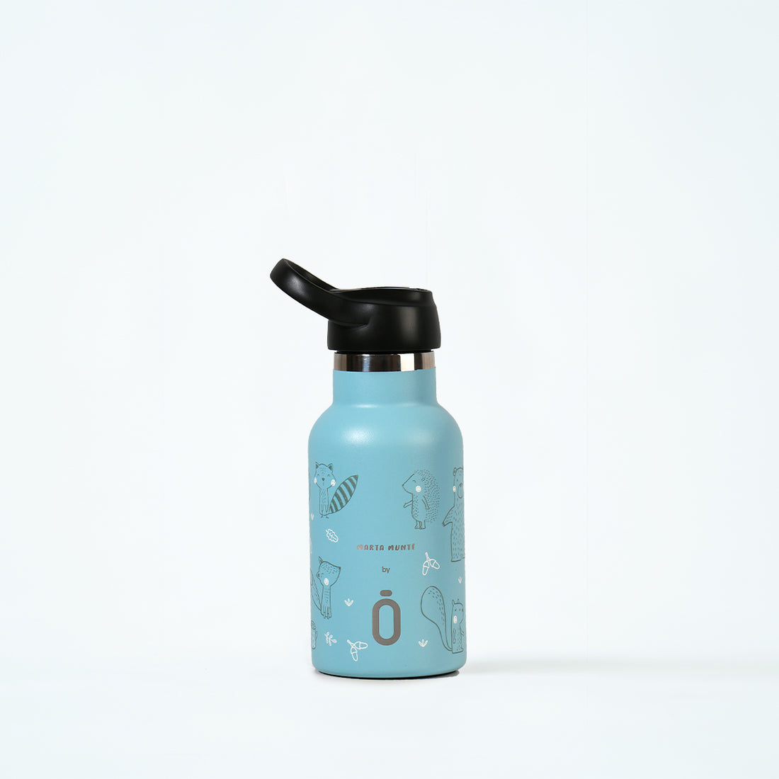 Botella Térmica Pajita - Forest azul