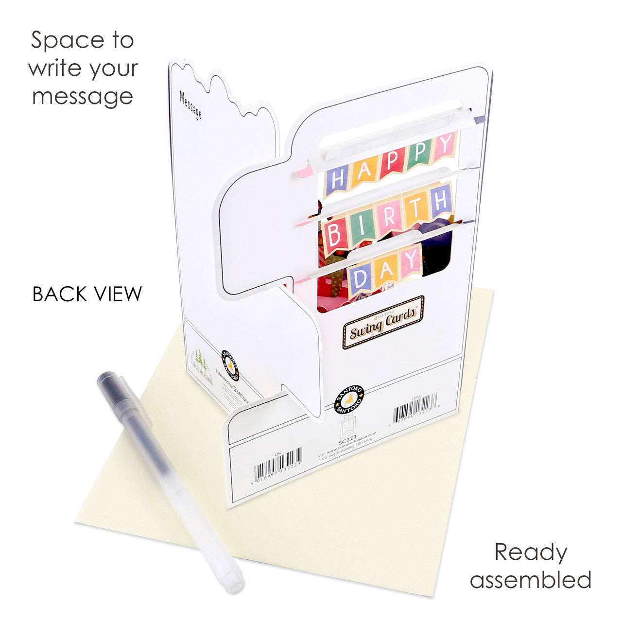 Tarjetas 3D Pop-up (varios modelos)