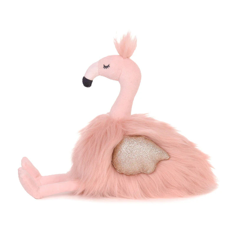 Peluche - Gloria the Flamingo (alas de purpurina)