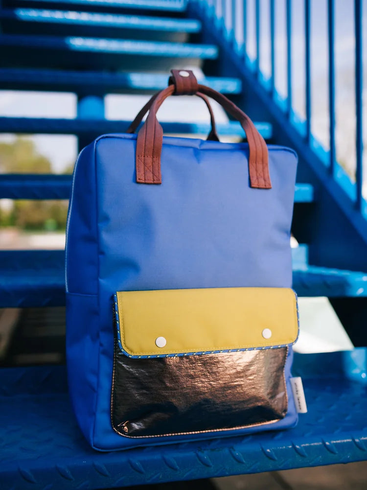 Mochila (L) - EDICIÓN ESPECIAL METALIZADA - Azul