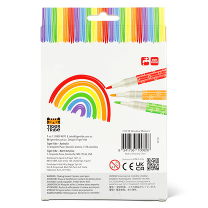 Rotuladores para Cristales, ventana y espejos (6 uds)