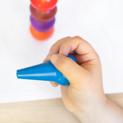 Ceras gordas para dedo - Colores arcoiris