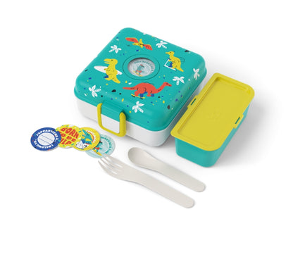 Caja almuerzo Azul - Dinosaurios (2 tamaños)