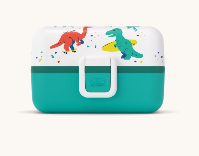 Caja almuerzo Azul - Dinosaurios (2 tamaños)